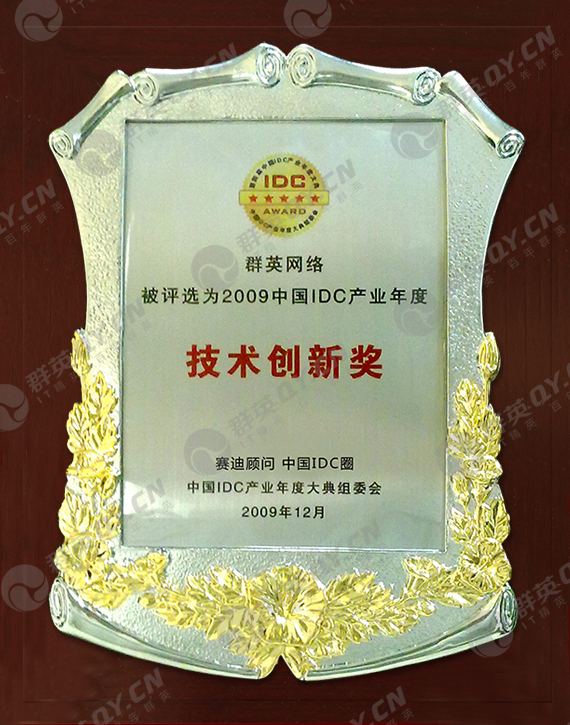中国IDC产业年度技术创新奖