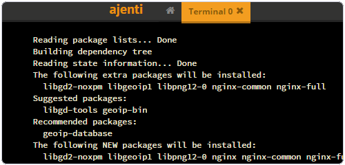 Ajenti开源免费的服务器管理面板和Ajenti V虚拟主机控制面板及安装与使用详细教程